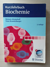 Kurzlehrbuch biochemie auflage gebraucht kaufen  Greifswald-Südstadt