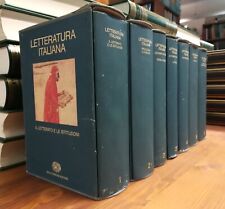 Letteratura italiana. voll. usato  Foligno