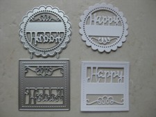 Happy birthday quadrat gebraucht kaufen  Broderstorf