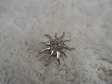 Silvertone rhinestone sun for sale  Eclectic
