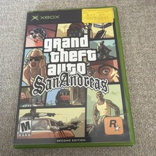 Grand Theft Auto San Andreas Xbox COMPLETO NA CAIXA COM MAPA TESTADO - Bom Estado comprar usado Grand Theft Auto San Andreas Xbox COMPLETO NA CAIXA COM MAPA TESTADO - Bom Estado comprar usado  Enviando para Brazil