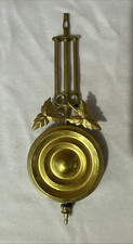 Vintage Antigo Prateleira Ornamentada Relógio de Gengibre Pêndulo 7" de Altura, usado comprar usado  Enviando para Brazil