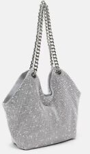 ZARA NOWA Z METKĄ FW23 SREBRNY CYRKONIE MINI TORBA 6341/110 na sprzedaż  Wysyłka do Poland