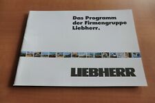 Prospekt programm liebherr gebraucht kaufen  Könnern
