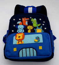 Mochila infantil azul zoológico 3D - Bolsa pré-escolar impermeável para crianças pequenas comprar usado  Enviando para Brazil