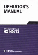 Hyundai Construction HX140LT3 ESCAVADEIRA HIDRÁULICA MANUAL DE OPERADOR E PEÇAS 2023 comprar usado  Enviando para Brazil