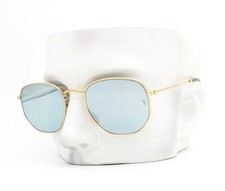 Óculos de sol Ray-Ban hexagonal plano RB 3548-N 001/30 ouro prata flash 51mm com estojo comprar usado  Enviando para Brazil