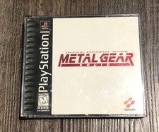 PS1 - Metal Gear Solid - Black Label (1999, Sony PlayStation) Completo Perfeito comprar usado  Enviando para Brazil