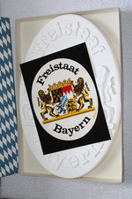 Wappenschild rohling freistaat gebraucht kaufen  Fruerlund,-Engelsby, Tastrup