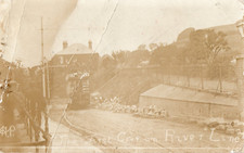 Postcard first tram for sale  SUTTON COLDFIELD