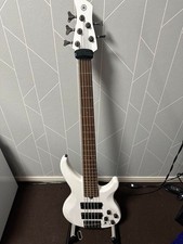 Baixo elétrico Yamaha 5 cordas branco com afinador do Japão comprar usado  Enviando para Brazil