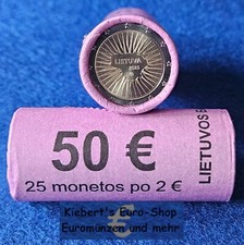 Euro gedenkmünze litauen gebraucht kaufen  Marl