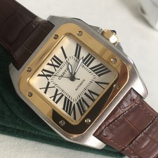 Cartier santos brown d'occasion  Expédié en Belgium