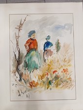 Quadro acquarello 48x65 usato Quadro acquarello 48x65 usato  Milano