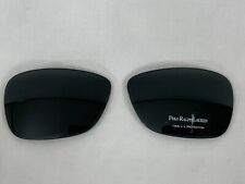 Óculos de sol retangular genuíno POLO RALPH LAUREN cinza polarizado lentes de reposição comprar usado  Enviando para Brazil