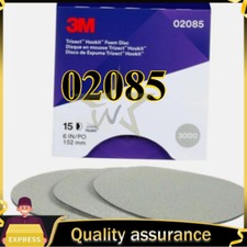Disco de espuma 15 peças/caixa 6 polegadas P3000 Grit automotivo para 3M 02085 Trizact Hookit comprar usado  Enviando para Brazil