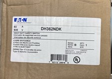 EATON CUTLER HAMMER DH362NDK 60 AMP INTERRUPTOR DE BLOQUEIO FUSÍVEL DESCONEXÃO RESISTENTE comprar usado  Enviando para Brazil