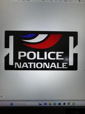 Badge police nationale d'occasion  Solliès-Pont