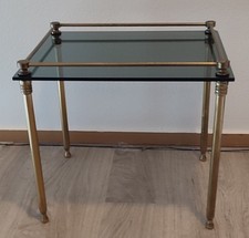 Beistelltisch messing glas gebraucht kaufen  Bad Lippspringe