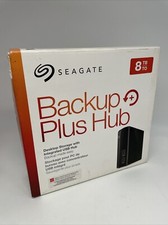 Novo Hub de Backup Seagate Caixa Aberta 8TB Disco Rígido Externo Desktop (STEL8000100) comprar usado  Enviando para Brazil