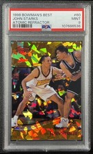 Usado, JOHN STARKS PSA 9 1999-00 BOWMAN'S BEST #78 REFRATOR ATÔMICO 13/100 WARRIORS comprar usado  Enviando para Brazil