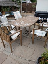 Seater solid wood for sale  HEREFORD