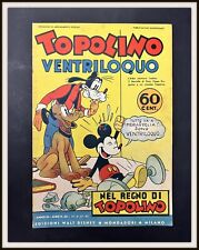 Topolino ventriloquo regno usato  Italia