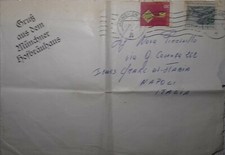 Francobolli lettera viaggiata usato  Napoli