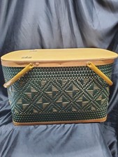 Vtg wicker wood for sale  Clinton