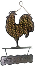 Metal silhouette rooster for sale  Hattiesburg