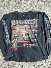 Vintage megadeth long for sale  TELFORD