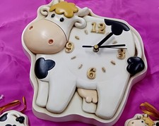 Orologio soggetto mucca usato  Varese