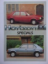 Talbot horizon specials for sale  BENFLEET