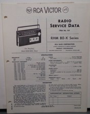 Rca victor service for sale  Bel Air