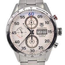 Relógio masculino automático TAG HEUER Carrera calibre 16 CV2A11 mostrador prata M#137460 comprar usado  Enviando para Brazil