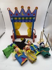 Modelo de boneca brinquedos interativos King teatro de marionetes dedo madeira comprar usado  Enviando para Brazil