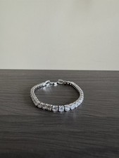Braccialetti tennis zirconi usato  Roma