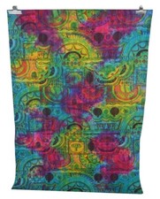 Colcha Kantha geométrica reversível multicolorida cobertor de solteiro corredor cama comprar usado  Enviando para Brazil