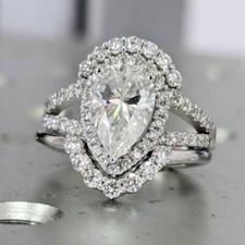 3.24 tcw pear for sale 3.24 tcw pear for sale  New York
