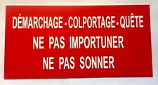 Plaque gravée démarchage d'occasion  Rougemont