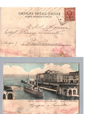 Cartolina f.p taranto usato  Castione Andevenno