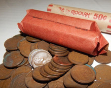 Wheat penny rolls for sale  Warsaw