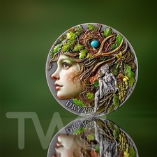 Usado, Moeda de prata Dryad Nature Spirits 2 oz acabamento antigo CFA Camarões 2026 comprar usado Usado, Moeda de prata Dryad Nature Spirits 2 oz acabamento antigo CFA Camarões 2026 comprar usado  Enviando para Brazil