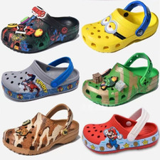Kids Unicorn Croc Non-slip Shoes Soft Clog Shoes Beach Todder Spider-Man New comprar usado  Enviando para Brazil
