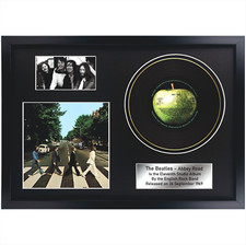 The Beatles - Abbey Road / Memorabilia / Lembrança em moldura preta / LP /Decoração A4 comprar usado  Enviando para Brazil