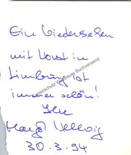 Riginal autogramm margot gebraucht kaufen  Dortmund