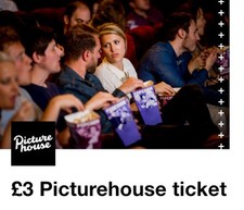 Picturehouse cinema ticket for sale  BIRMINGHAM