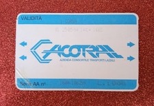 Biglietto trasporto pubblico usato Biglietto trasporto pubblico usato  Poggibonsi