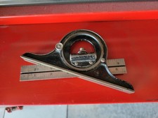 Transtrator chanfrado Starret antigo com regra de 6 polegadas. Ótimo estado. comprar usado  Enviando para Brazil