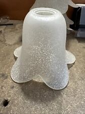 Ancienne tulipe verre d'occasion  Moyenmoutier